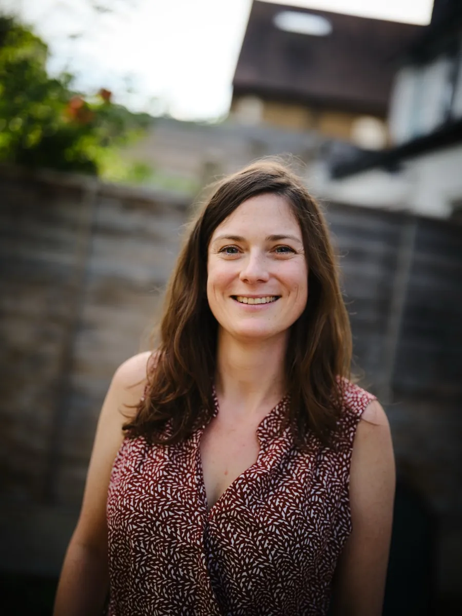 Portrait of Elodie, postnatal doula in East London